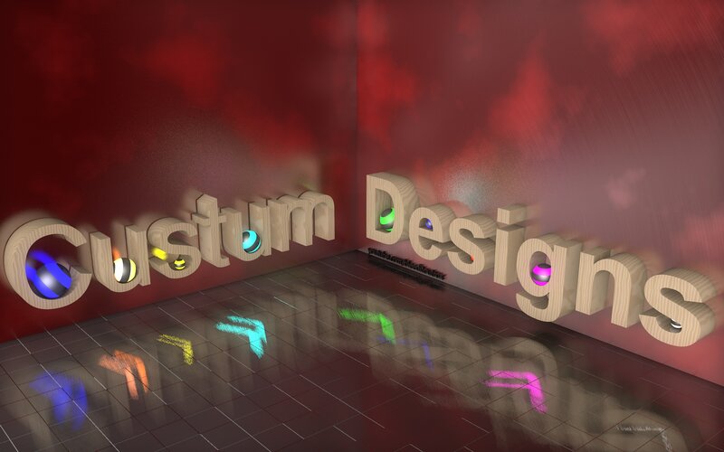 Custom Designs Text