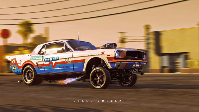 Custom Drag Car