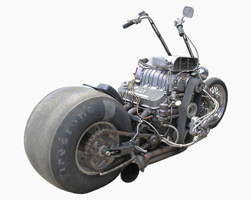 Custom Drag Motorcycle