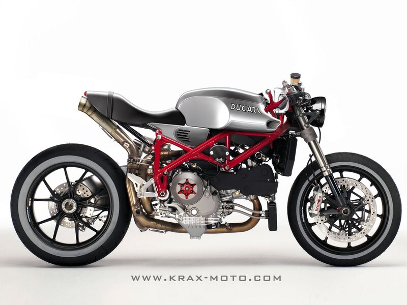 Custom Ducati Motorcycle