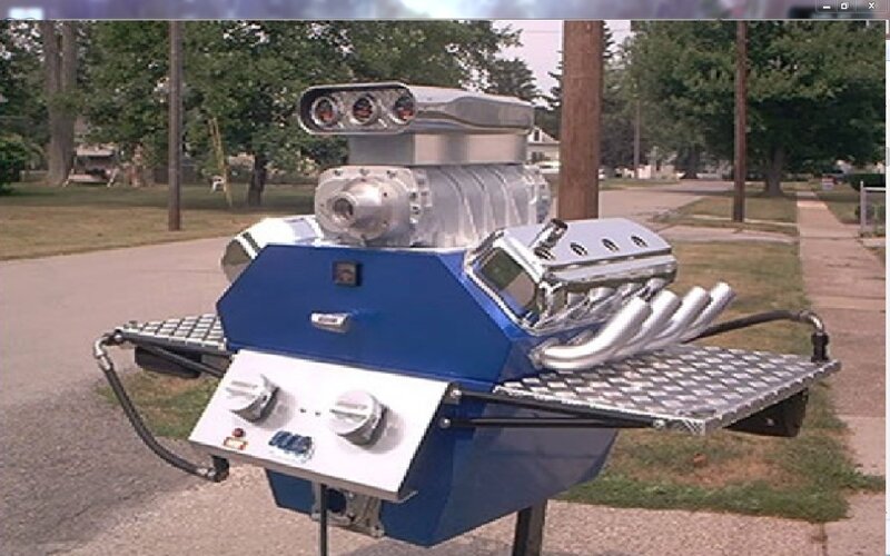 Custom Engine Grill