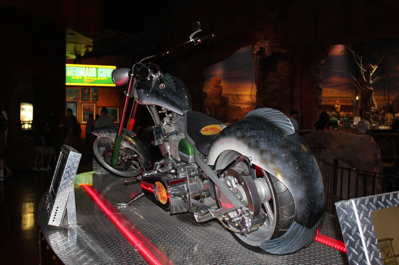Custom Fish-themed Motorcycle