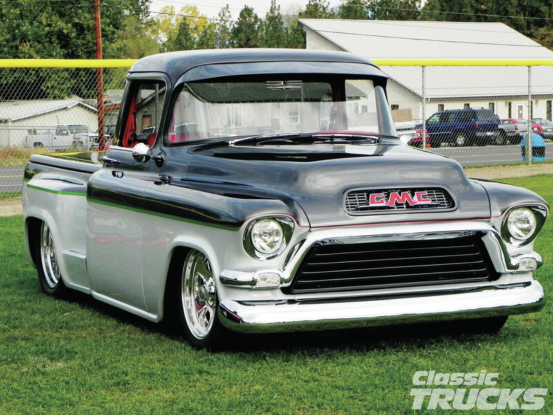 Custom Gmc Pickup Truck — Black
