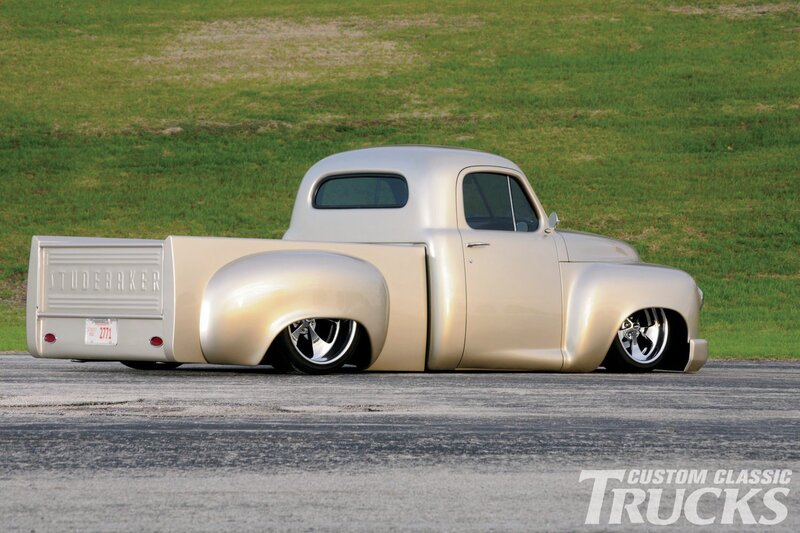 Custom Gold Pickup Truck — Calm