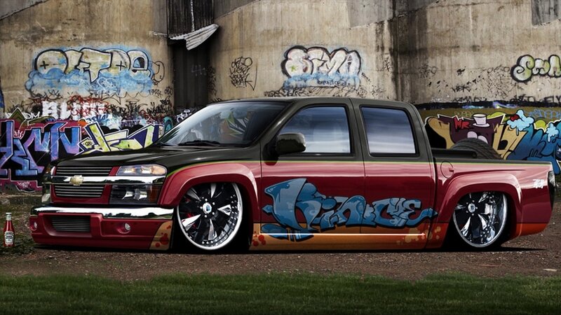 Custom Graffiti Truck