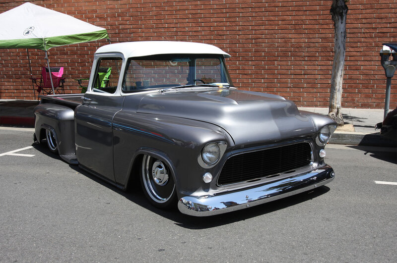 Custom Gray Pickup Truck — Calm