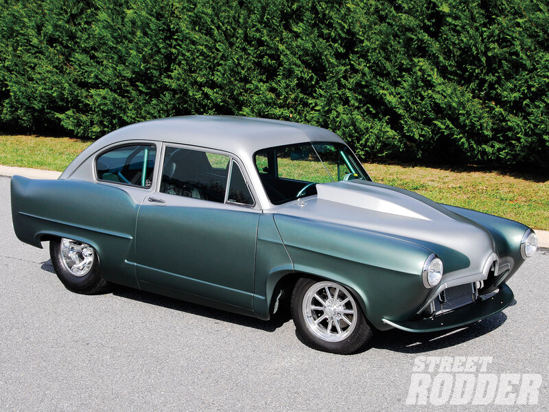 Custom Green Car — Calm, Afternoon