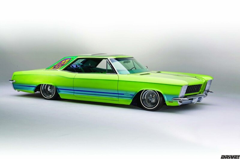 Custom Green Car