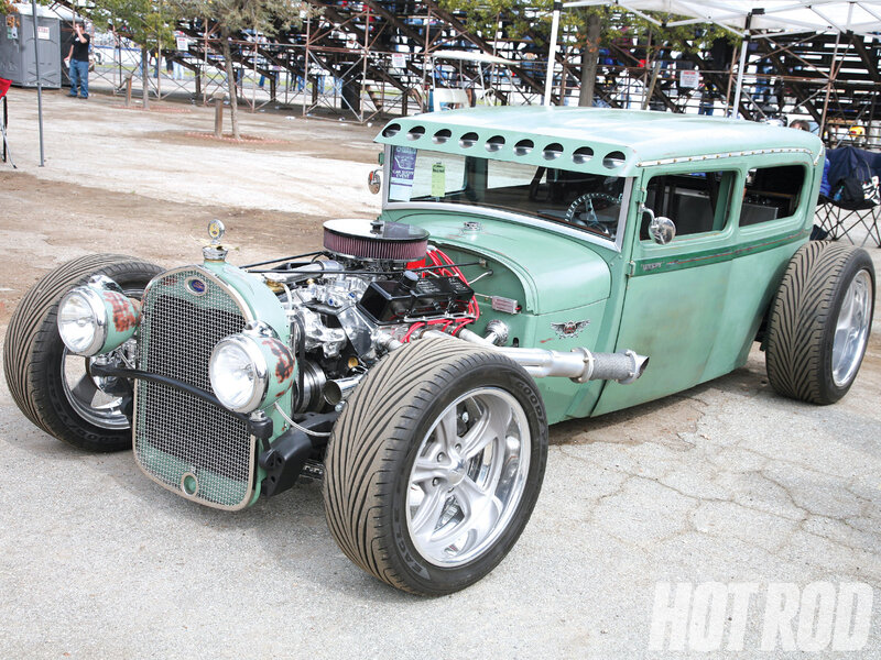 Custom Green Hot Rod — Showcase
