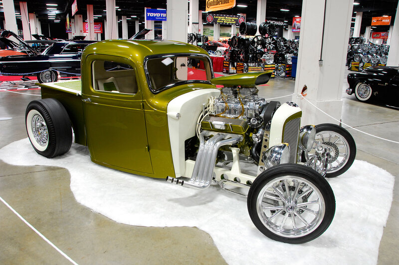 Custom Green Hot Rod Truck — Showcase