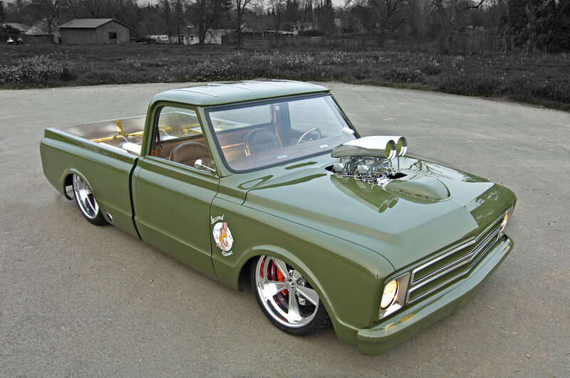 Custom Green Pickup Truck — Showcase
