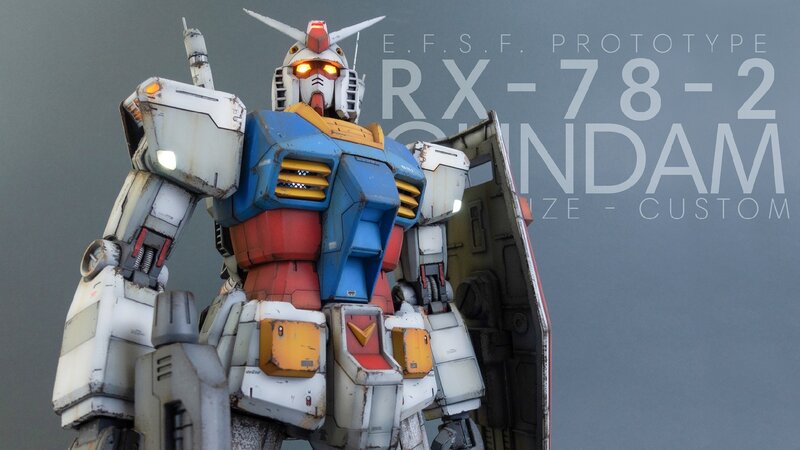 Custom Gundam Model