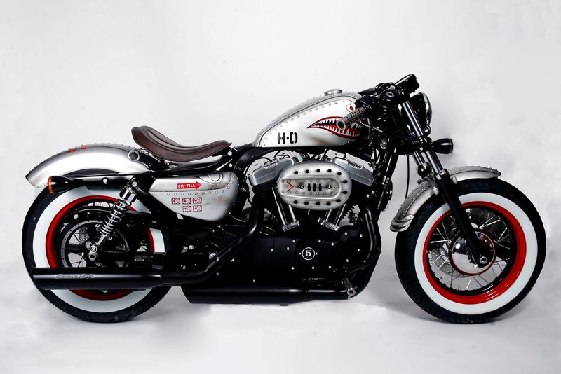 custom harley-davidson motorcycle