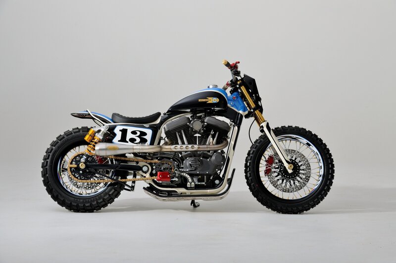 custom harley-davidson motorcycle