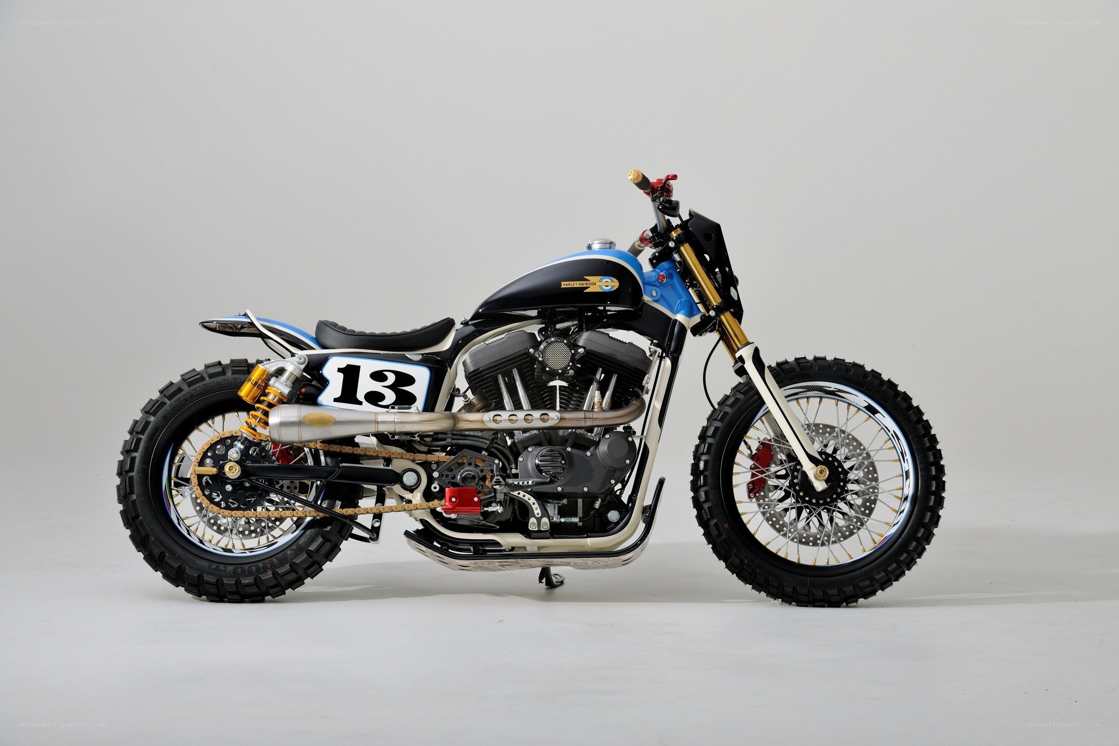 custom harley-davidson motorcycle