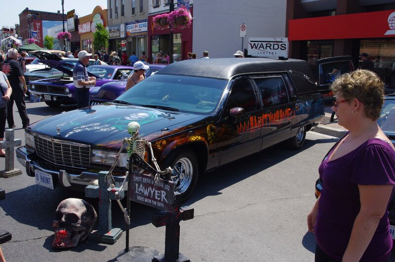 Custom Hearse Car