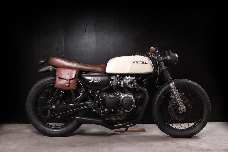 Custom Honda motorcycle