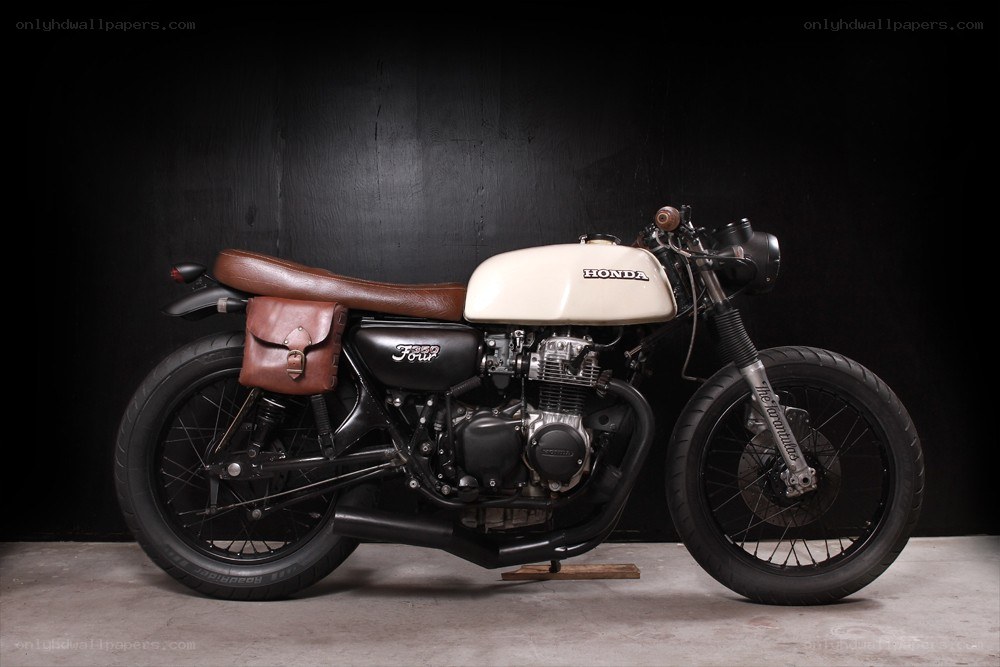Custom Honda motorcycle