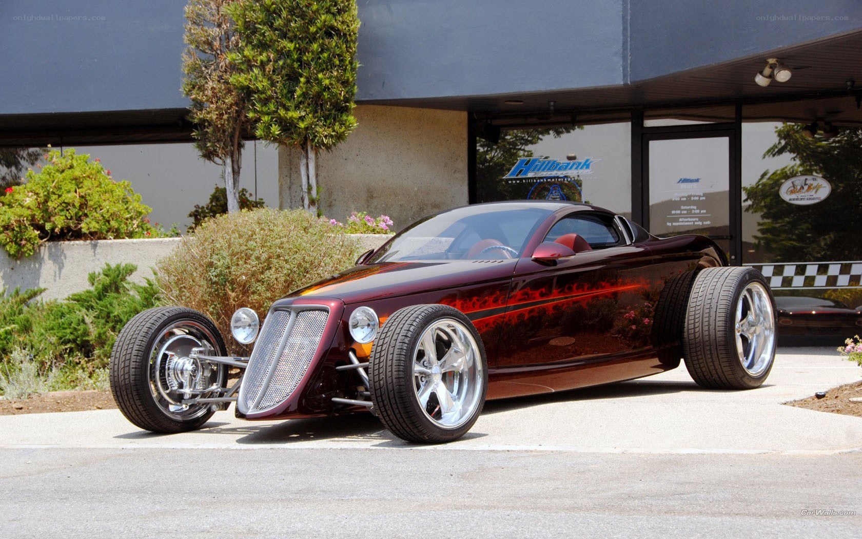 custom hot rod car