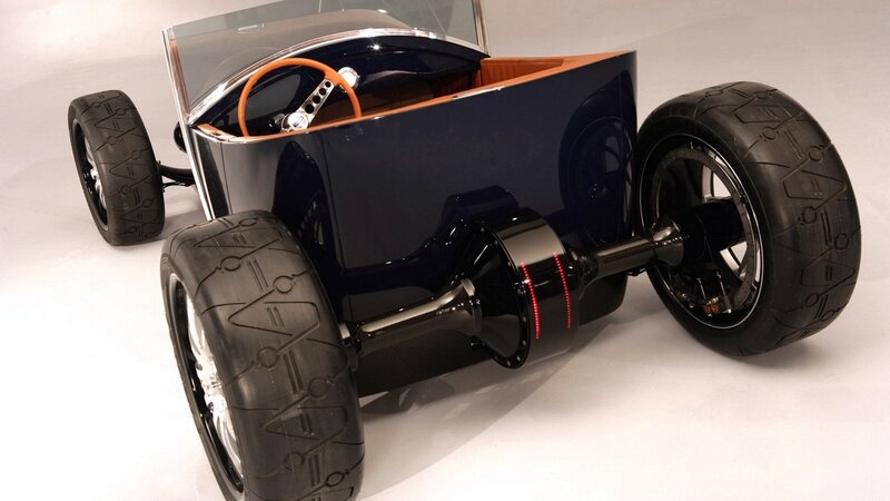 Custom hot rod car