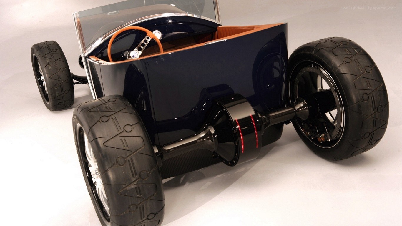 Custom hot rod car