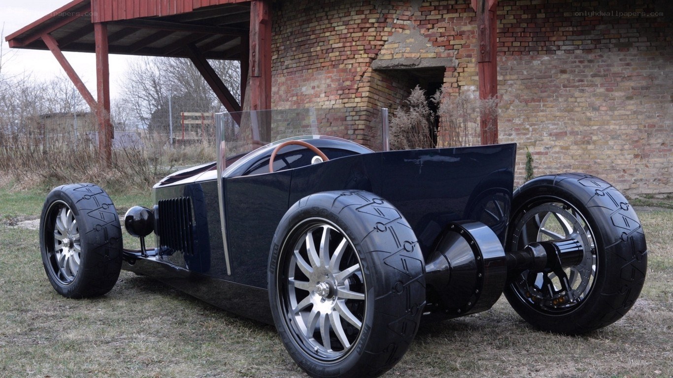 Custom hot rod car