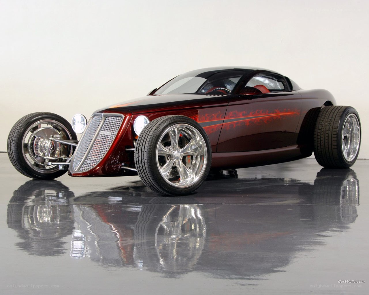 Custom hot rod car