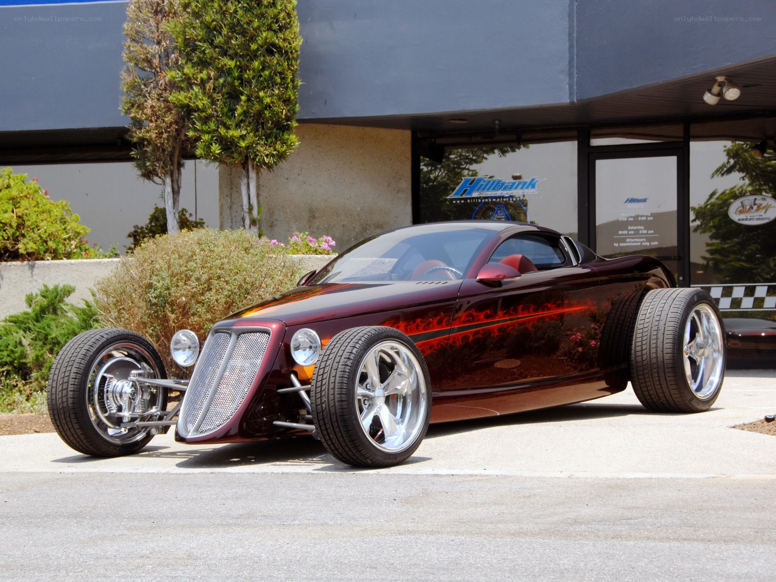 Custom hot rod car