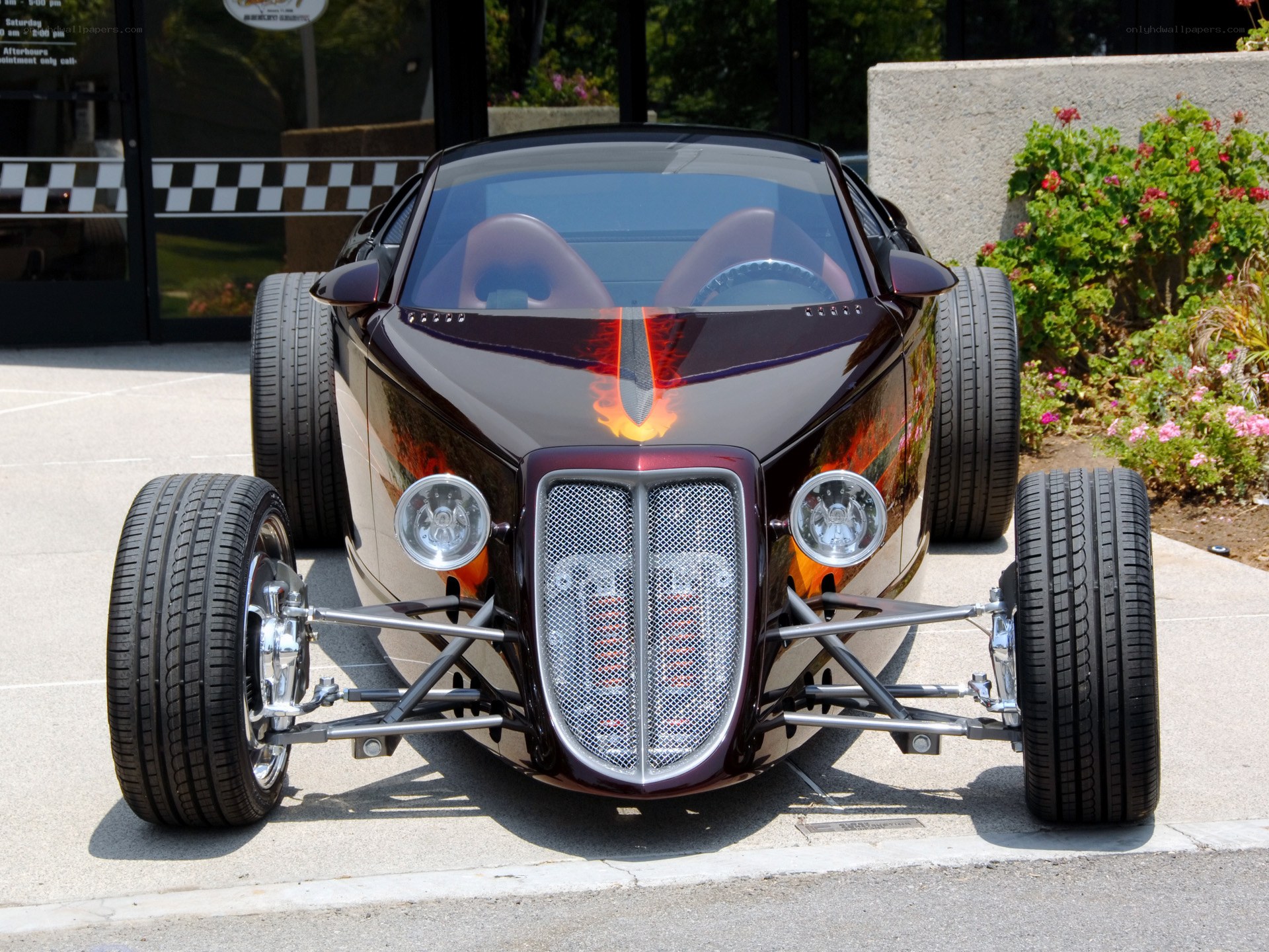 custom hot rod car