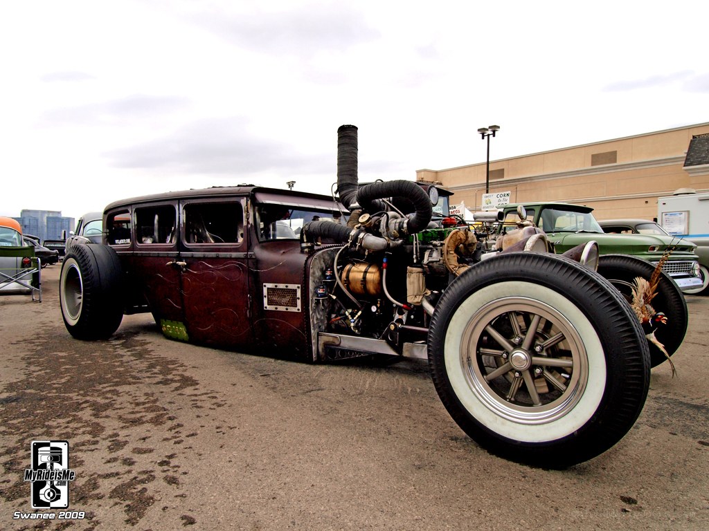 custom hot rod car
