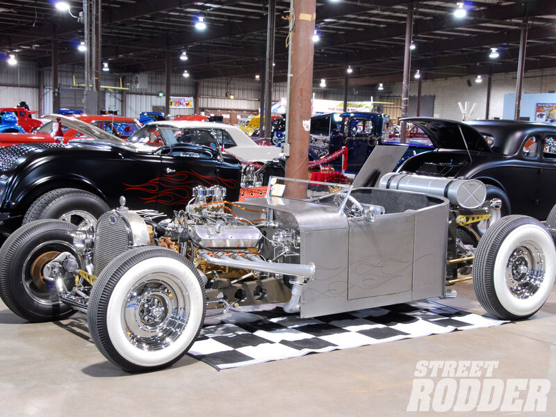 Custom Hot Rod Car — Black, Showcase, Photograph