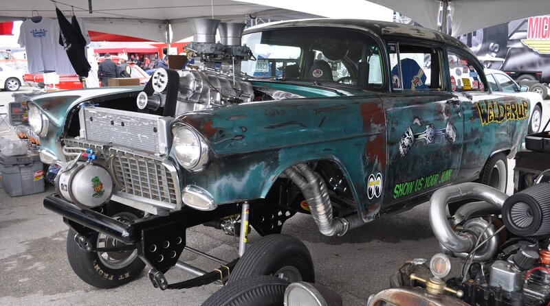 Custom Hot Rod Car — Teal, Showcase