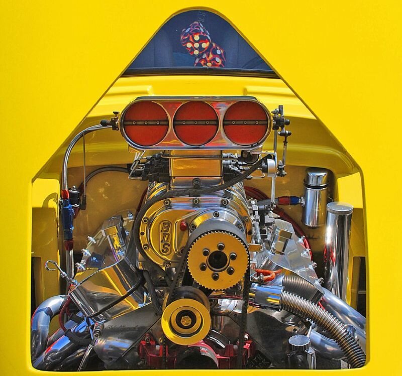 custom hot rod engine