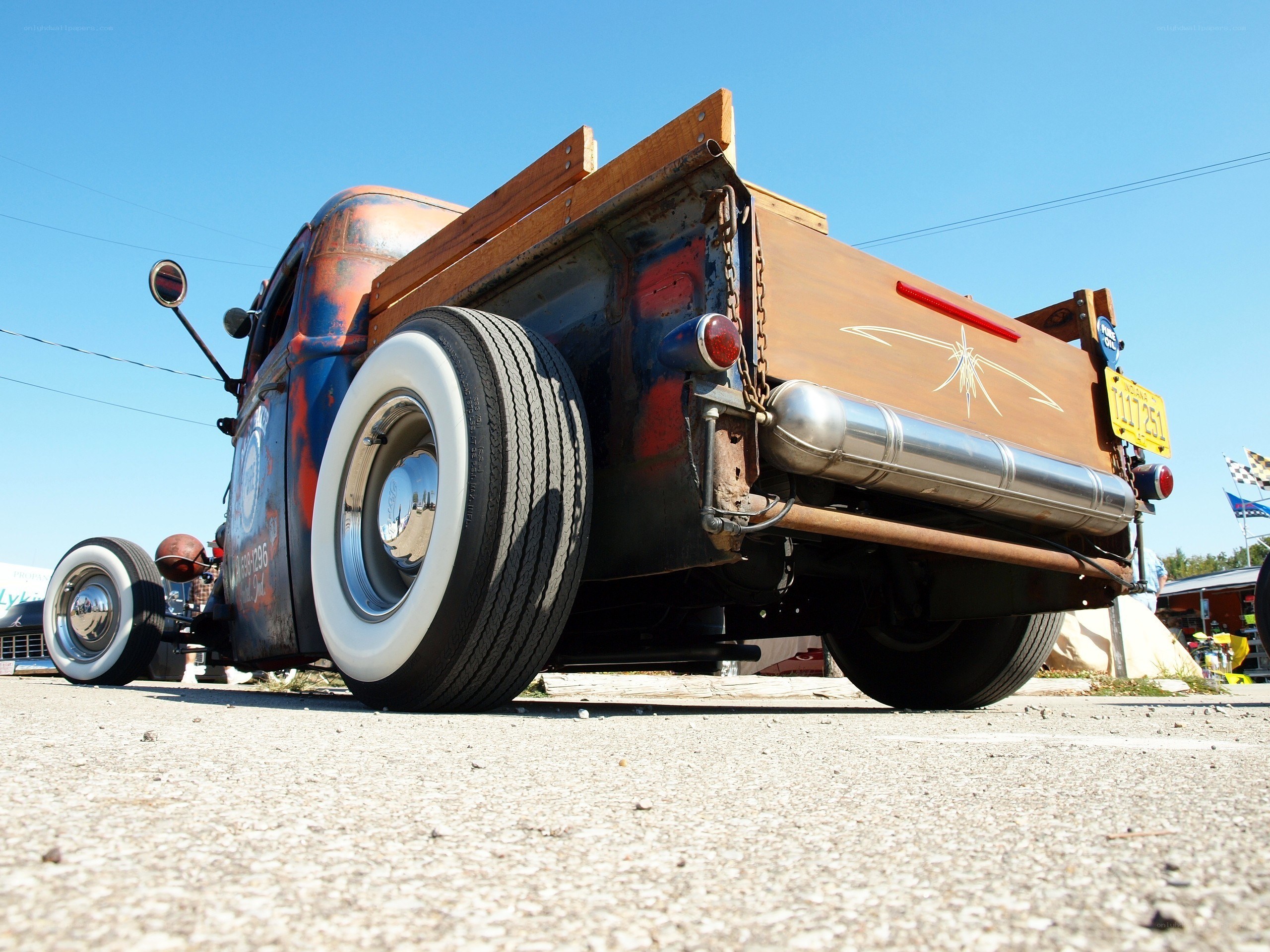 Custom hot rod truck