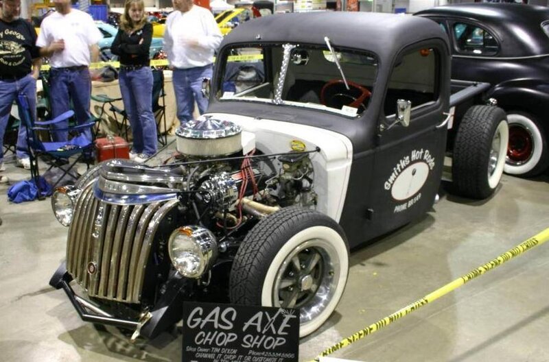 Custom Hot Rod Truck — Black, Showcase