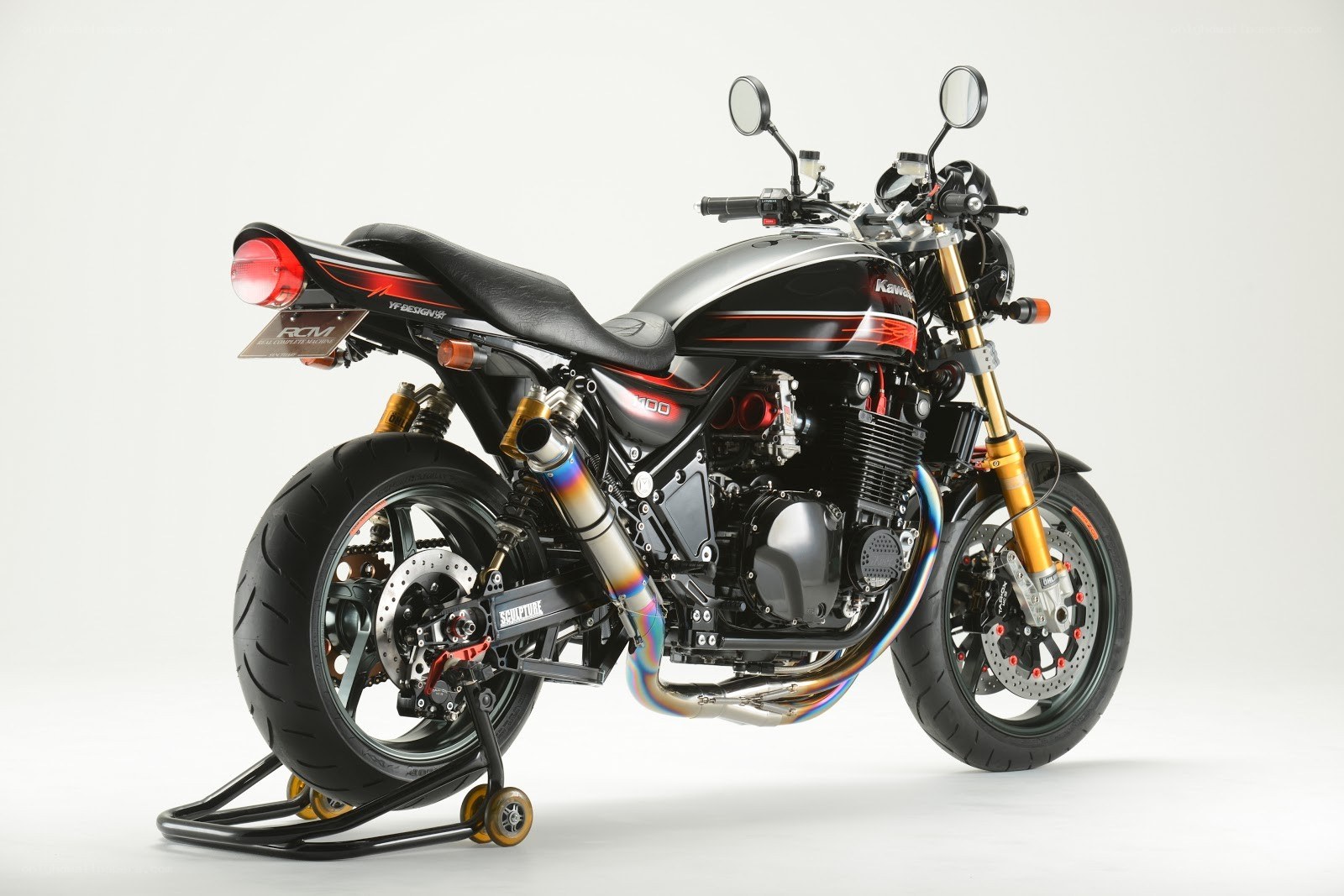 custom kawasaki motorcycle