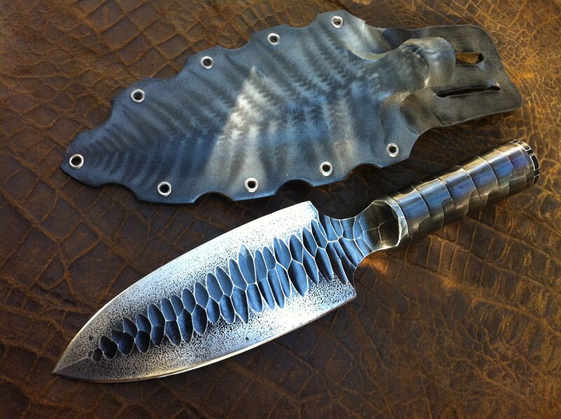 Custom Knife and Sheath