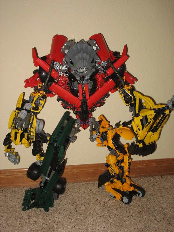 custom lego robot build