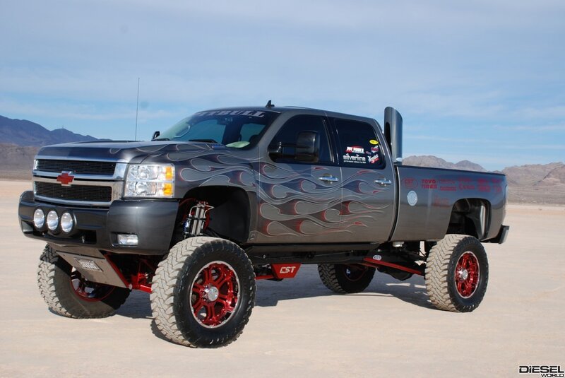 Custom Lifted Truck — Gray