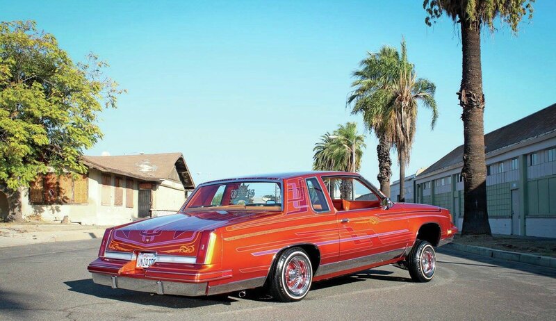 Custom Lowrider Car — Red, Calm