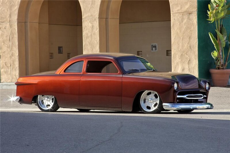 Custom Lowrider Car — Red