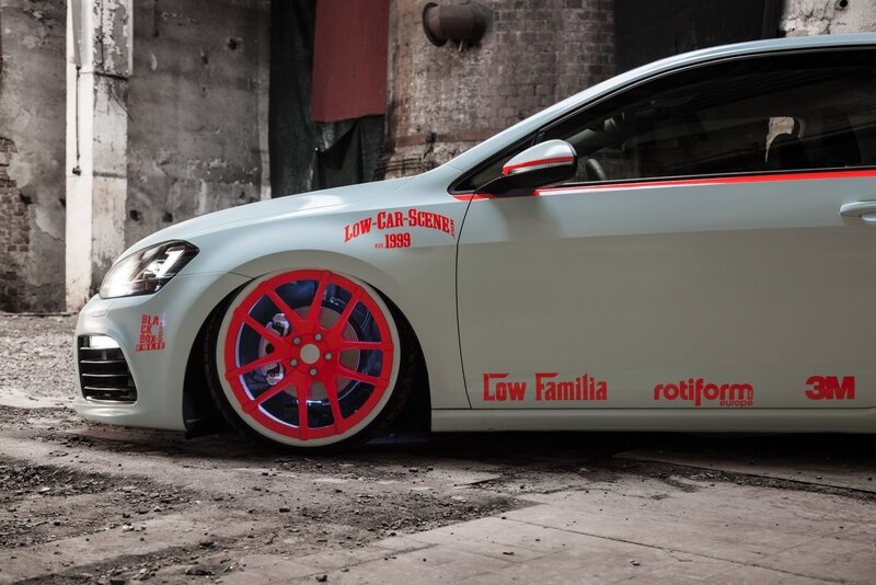 Custom lowrider car