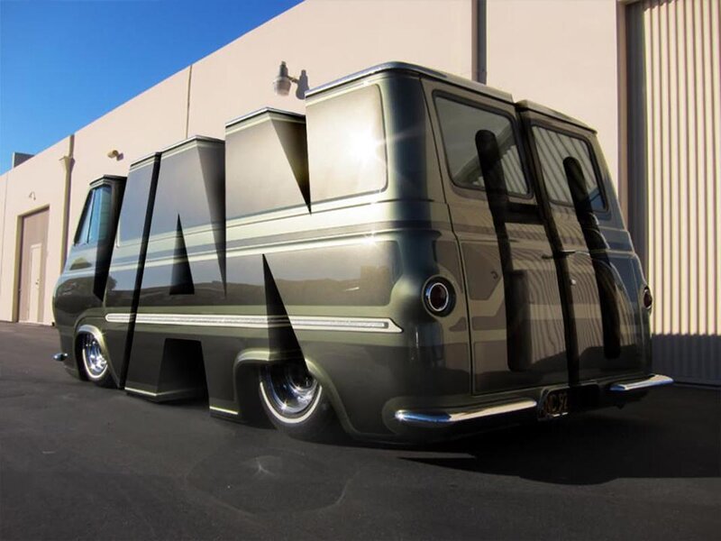 Custom Lowrider Van