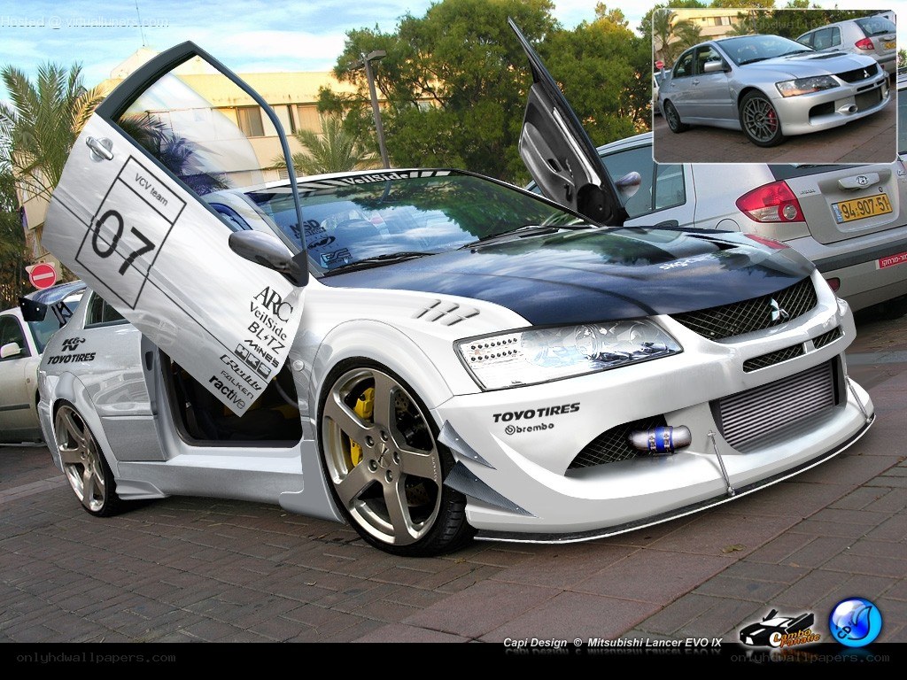 Custom Mitsubishi Lancer EVO IX