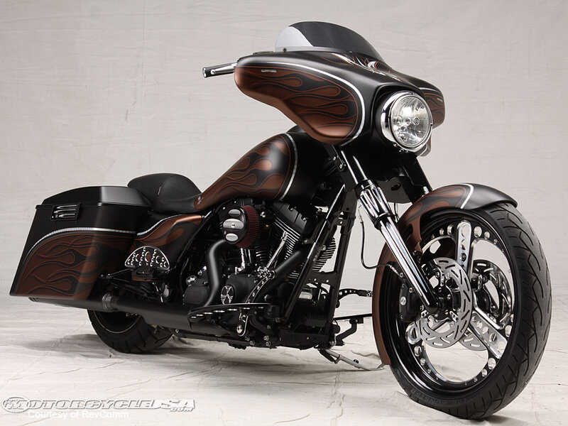 Custom Motorcycle — Black, Neutral, Photograph