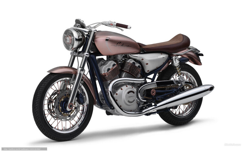 Custom Motorcycle — Brown, Neutral, Photograph