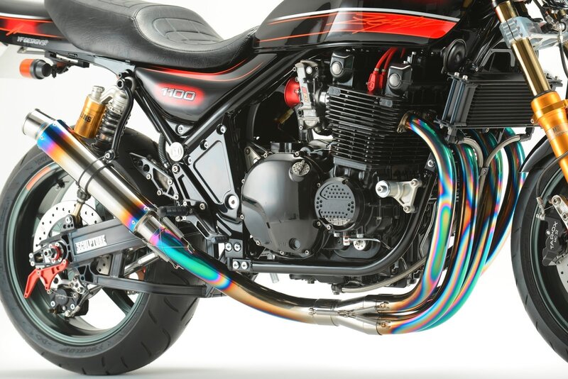 Custom Motorcycle Engine — Black
