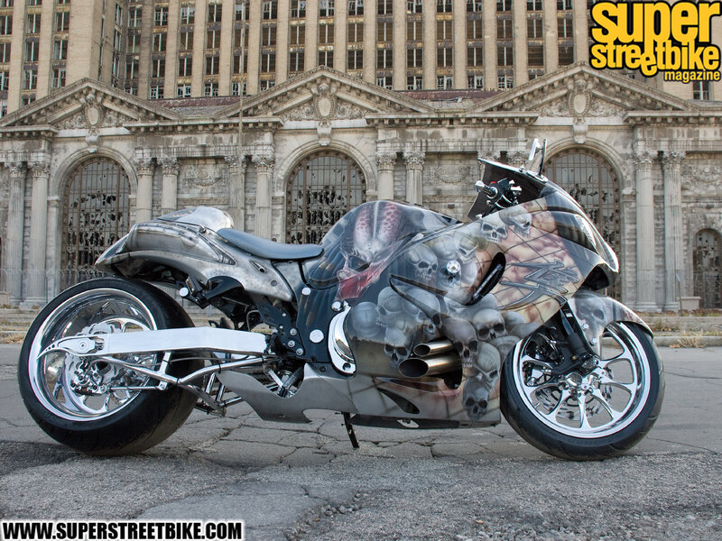 Custom Motorcycle — Gray