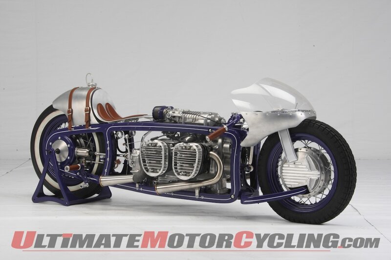 Custom Motorcycle — Purple