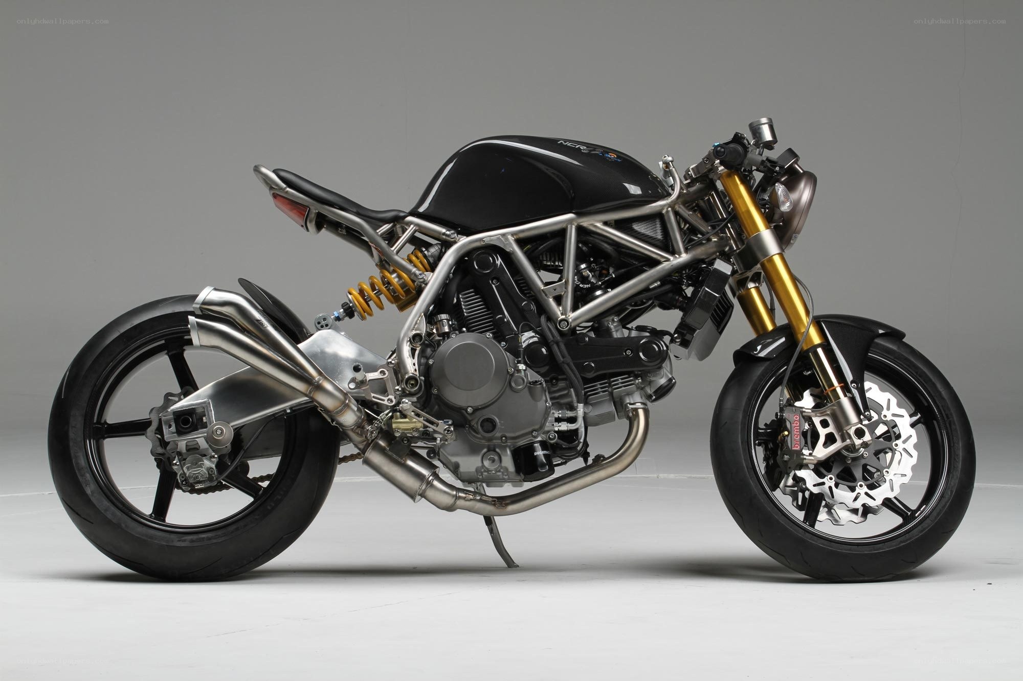 custom motorcycle side profile